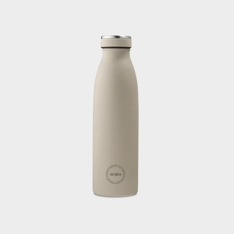 Drinking Bottle Beige 500ml - Trapholt Designbutik