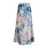 Swirl Print Skirt