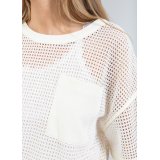 Mesh Shirt with Pockets